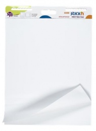 Öntapadó flipchartpapír, 76,2x63,5 cm, 2x30 lap, STICK N, fehér