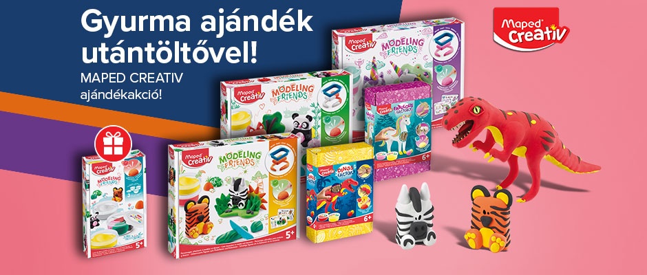 Gyurma ajándék utántöltővel!