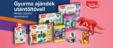 Gyurma ajándék utántöltővel!